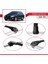 Peugeot 407 Estate 2005-2011 Arası ile Uyumlu Ace-1 Ara Atkı Tavan Barı Siyah 4