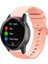 Huawei Watch Gt3 42MM ile Uyumlu Kordon Jel Silikon Tokalı Kayış 4