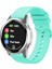 Samsung Galaxy Watch 3 41MM ile Uyumlu Kordon Jel Silikon Tokalı Kayış 4