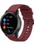 Samsung Galaxy Watch 42MM ile Uyumlu Kordon Jel Silikon Tokalı Kayış 4