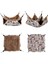 Bej Tarzı 34X34CM Küçük Hayvan Kafesi Için Kış Sıcak Hamster Hamak Kobay Asılı Yatak Evi Fare Sincap Yuvaları Evcil Hayvanlar Malzemeleri (Yurt Dışından) 3