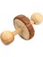 No.7 Tarzı S Beden Sevimli Doğal Ahşap Tavşanlar Hamster Oyuncakları Çam Dumbells Tek Tekerlek Çanlı Silindir Oyuncaklar Hamsterler Için Malzemeler (Yurt Dışından) 1