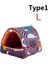 2-Tip1-L Stili Sevimli Küçük Hayvan Hamak Yuva Gelincik Tavşan Kobay Sıçan Hamster Fare Yumuşak Yatak Oyuncak Sıcak Ev Mağara Evcil Hayvan Malzemeleri (Yurt Dışından) 1
