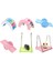 G Tarzı Sevimli Hamster Renkli Merdiven Oyuncakları Küçük Hayvanlar Tırmanma Ahşap Gökkuşağı Köprü Oyuncak Pet Aksesuarları 14 x 7 x 8 cm x 3.15 (Yurt Dışından) 2