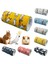 No.4 Tarzı 22X10X10CM Fare Hamster Tünel Tünel Hamak Kafes Oyuncak Asma Yatak Kafes Hamster Tavşan Küçük Hayvanlar Kafes Evi Aksesuarları (Yurt Dışından) 2