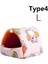 Type4-L Stili 1 Adet Küçük Sevimli Hamster Evi Küçük Hayvan Yatak Yumuşak Kobay Yuvası Kış Sıcak Mat Mini Kafes Tavşan Sincap Için (Yurt Dışından) 1