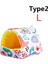 Type2-L Stili Sevimli Rahat Tavşan Sincap Mini Kafes Sıcak Mat Hamster Evi Küçük Hayvan Yatak Güneşlik Fare Yuvası (Yurt Dışından) 1