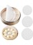 No.6 Tarzı Silikon Buharlı Pişirici Yapışmaz Ped Mantı Matı Tekrar Kullanılabilir Buharlı Börek Mutfak Fırın Hamur Işi Dim Sum Ağ Pişirme Bez (Yurt Dışından) 2
