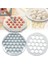 Kalp 22.5X21CM Stili Mutfak Mantı Yapıcı Hamur Presi Ravioli Yapma Kalıbı Mantı Kalıbı Kendin Yap Kalıbı Pasta Formu 37 Delik (Yurt Dışından) 2