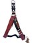 Köpek göğüs tasması hakiki deri bordo siyah genişlik:3cm kalınlık:3mm göğüs ölçüsü:55-90cm ayarlamalı dog harness GT5-22 3