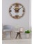 Ahşap Sessiz Duvar Saati, Modern Duvar Saati, Oturma Odası Duvar Saati, Mutfak Duvar Saati, Ahşap Mdf Duvar Saati, 42CM-50CM-60CM 2