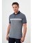 Erkek Lacivert Trend Çizgili Polo Yaka Dynamic Fit T-Shirt 3