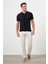 Erkek Lacivert Trend Polo Yaka Dynamic Fit T-Shirt 5