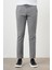 Erkek Siyah Pamuk Keten Trend Ipli Jogger Slim Fit Spor Pantolon 1