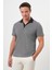 Erkek Siyah Trend Cepli Polo Yaka T-Shirt 2