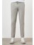 Erkek Yeşil Pamuk Keten Trend Ipli Jogger Slim Fit Spor Pantolon 1