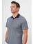 Erkek Lacivert Trend Cepli Polo Yaka T-Shirt 3