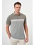 Erkek Haki Trend Çizgili Polo Yaka Dynamic Fit T-Shirt 3