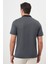 Erkek Antrasit Trend Cepli Polo Yaka T-Shirt 5