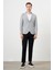 Erkek Siyah Örme Slim Fit Torba Cep Mono Yaka Spor Ceket 3