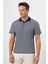 Erkek Lacivert Trend Cepli Polo Yaka T-Shirt 2