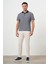 Erkek Lacivert Trend Cepli Polo Yaka T-Shirt 4