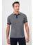 Erkek Lacivert Trend Polo Yaka Dynamic Fit T-Shirt 1