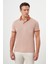 Erkek Kiremit Trend Polo Yaka Dynamic Fit T-Shirt 2