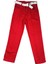 1040.03 Keten Pantolon 5-12 Yaş - Kırmızı - 11-12 Yaş 1