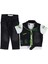 158281 Kot Yelekli Erkek Takım - Siyah - 6-7 Yaş 1