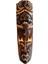 Ahşap Totem Aborjin Tiki Mask 50 cm El Yapımı Duvar Dekoru 1