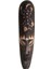 Ahşap Totem Aborjin Tiki Mask 50 cm El Yapımı Duvar Dekoru 4