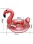3+ Yaş Gölgelikli Oturaklı Flamingo Bebek Simidi 1-6 Yaş Turuncu 4