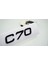 C70 Siyah Abs 3m 3D Bagaj Yazı Logo Volvo Ile Uyumlu 1