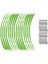 Yamaha Yamaha Florasan Yeşil Mt-07 Uyumlu 1 Set Jant Şeridi 1