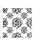 Stencil Sarayi Boyama Şablon Damask Çini Mandala - 8116 1