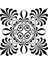 Stencil Sarayi Boyama Şablon Damask Çini Mandala - 4665 1