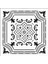 Stencil Sarayi Boyama Şablon Damask Çini Mandala - 8314 1