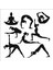 Stencil Sarayi Boyama Şablon Yoga - 8506 1