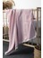 %100 Pamuk Cherry Bebek Battaniyesi Pamuklu Pike 100x120 - Pudra 1