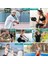 Pamuklu Esnek Bandana Koşu Gym Yoga Pilates Sporcu Saç Bandı Koşu Bandı ve Saç Aksesuarları Renkli Saç Bandı Bandana Pembe 4