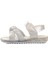 24-409-P Beyaz Simli Çocuk Sandalet 2