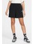 Sportswear Essential Loose Fit Jersey Shorts Bol Kesim Ağır Modal Kadın Şort Siyah 1