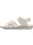 24-400-F Beyaz Simli Çocuk Sandalet 2