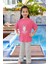 Kız Çocuk Pembe Pijama Takım 24981 1