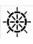 Stencil Sarayi Boyama Şablon Deniz - 8281 1