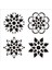Stencil Sarayi Boyama Şablon Damask Çini Mandala - 8782 1