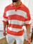 Tişört Örme Triko Tişört Nefes Alabilen Terletmez Oversize Tshirt Polo Yaka Salaş T-Shirt 3