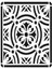 Stencil Sarayi Boyama Şablon Damask Çini Mandala - 4028 1