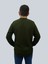 Erkek Ottoman Uzun Kol Haki Sweatshirt 5